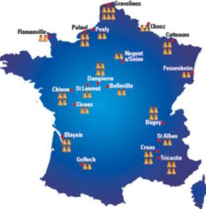  réacteurs nucléaire en france